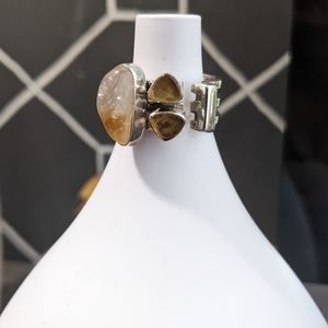 Lilly Barrack Citrine 925 ring